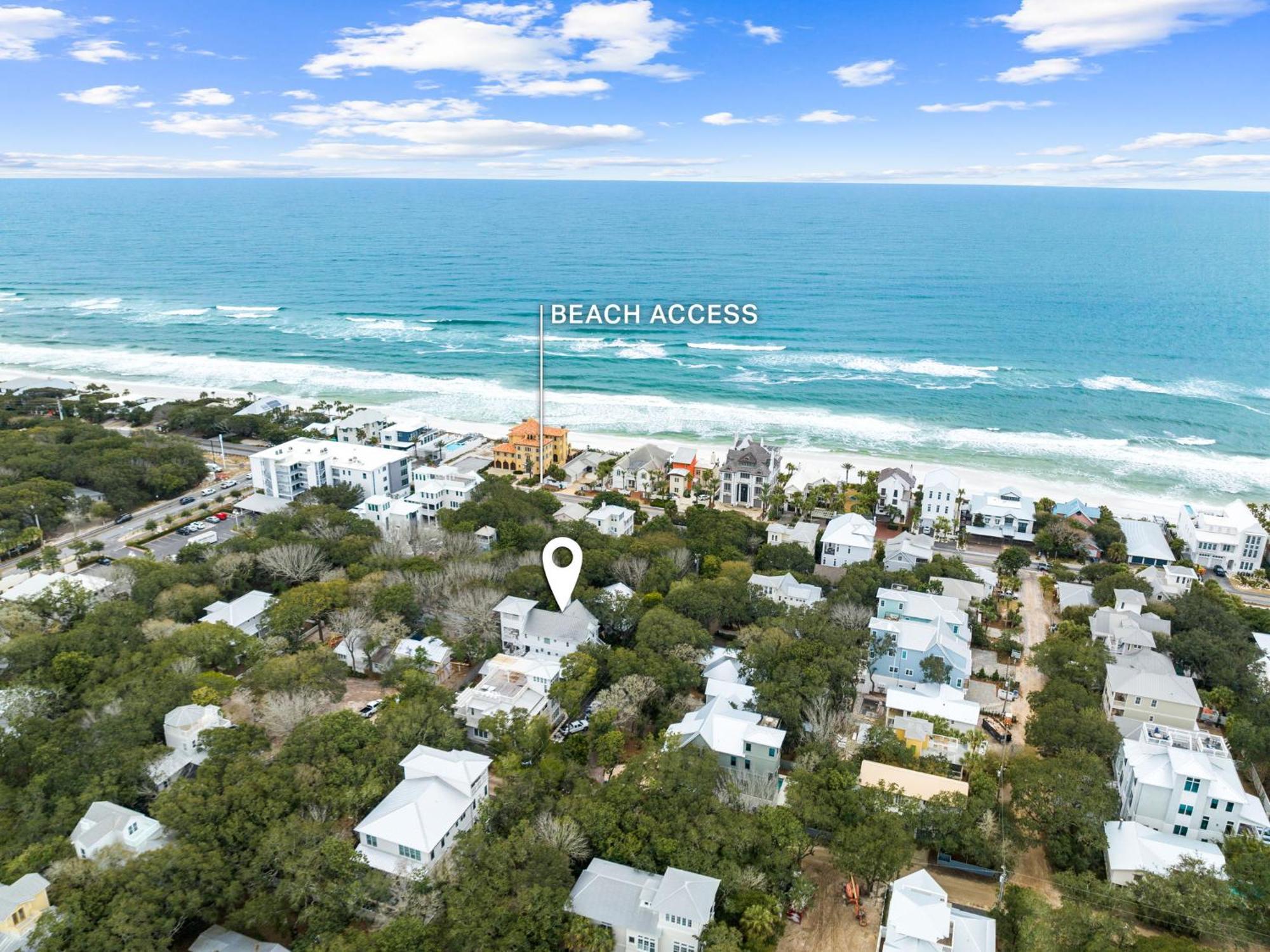 Serenity Now - Private Pool,5 Bikes,Gulf Views, Steps To The Beach And Seaside! Villa Seagrove Beach Exterior photo